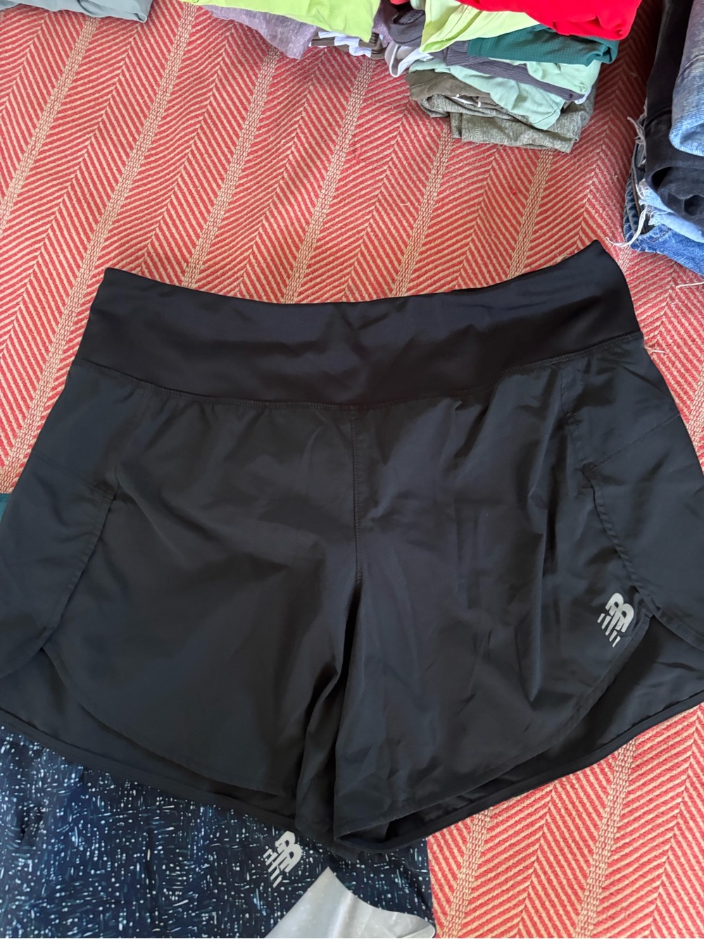 New Balance Black Women's Athletic Running Shorts